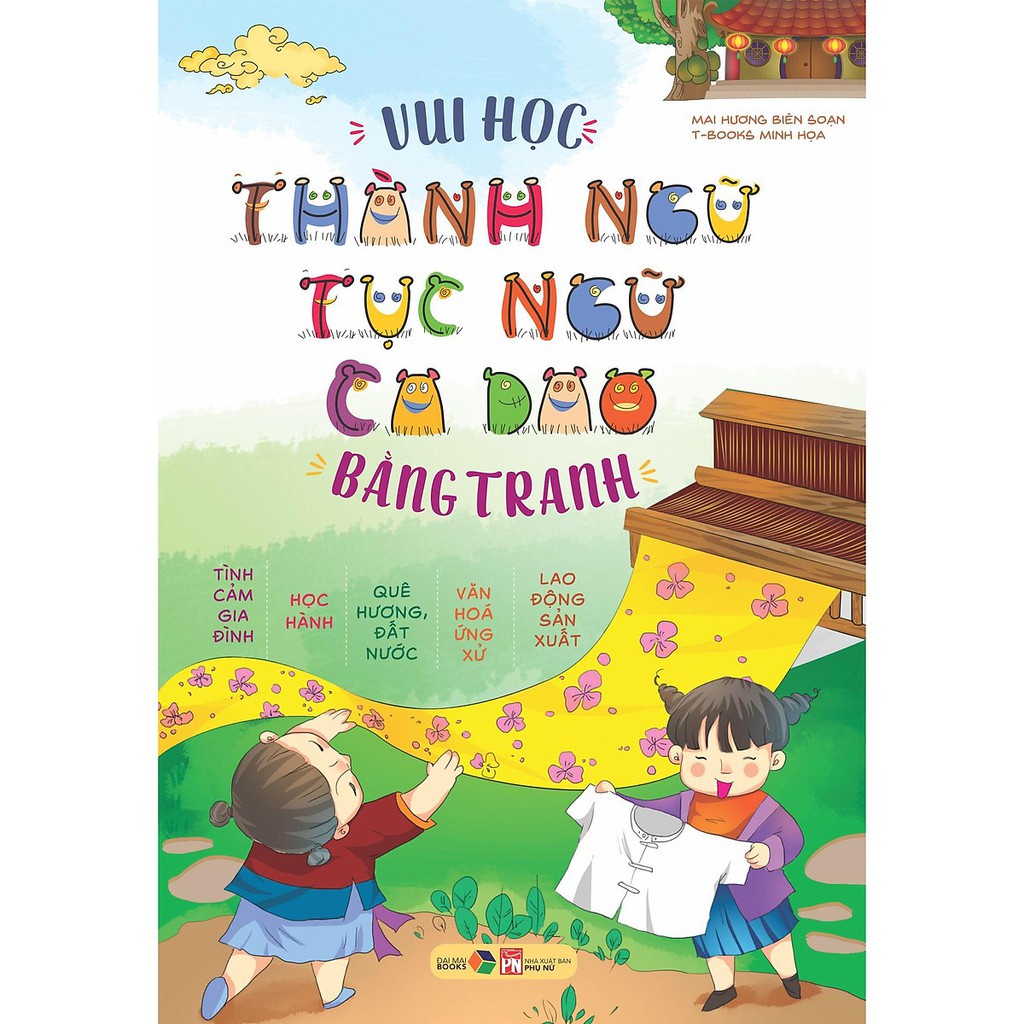 Sách - Vui học Thành Ngữ Tục Ngữ Ca Dao Bằng Tranh