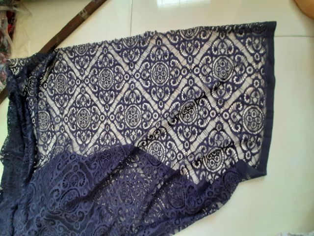 Vải Ren áo đầm