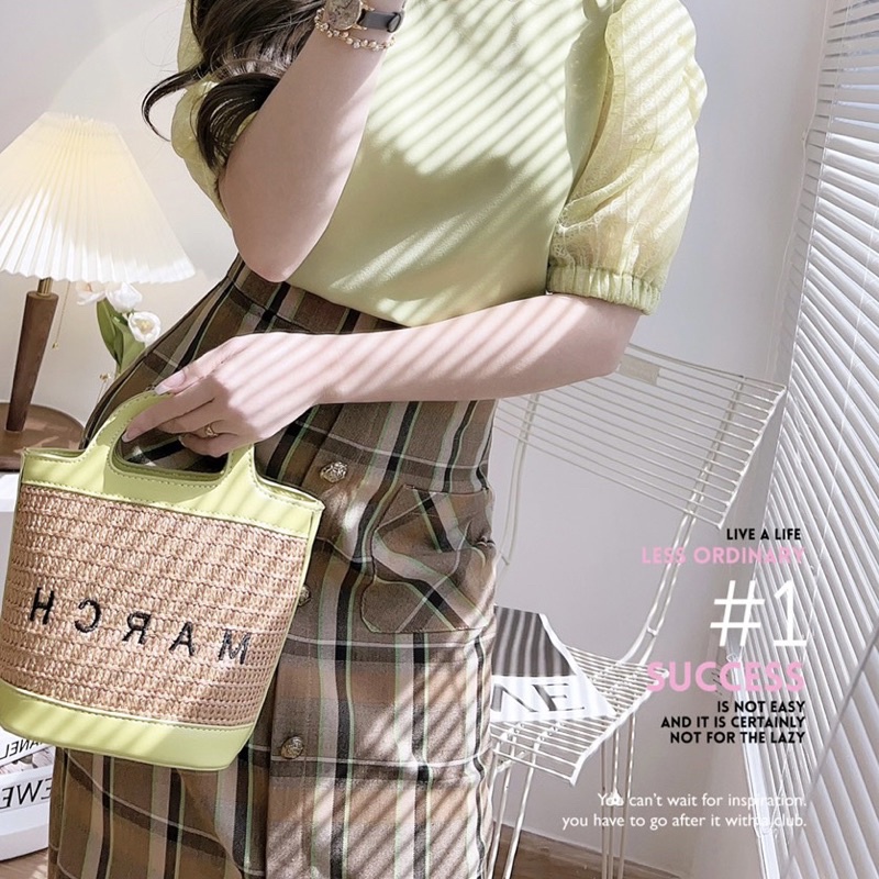 Chân váy bút chì kẻ caro CÓ BIGZE cho chị em nào mũm mĩm bụng to - GEM Fashion