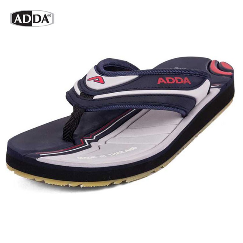 Dép Thái Lan nam ADDA xốp êm 2535- XANH NAVY