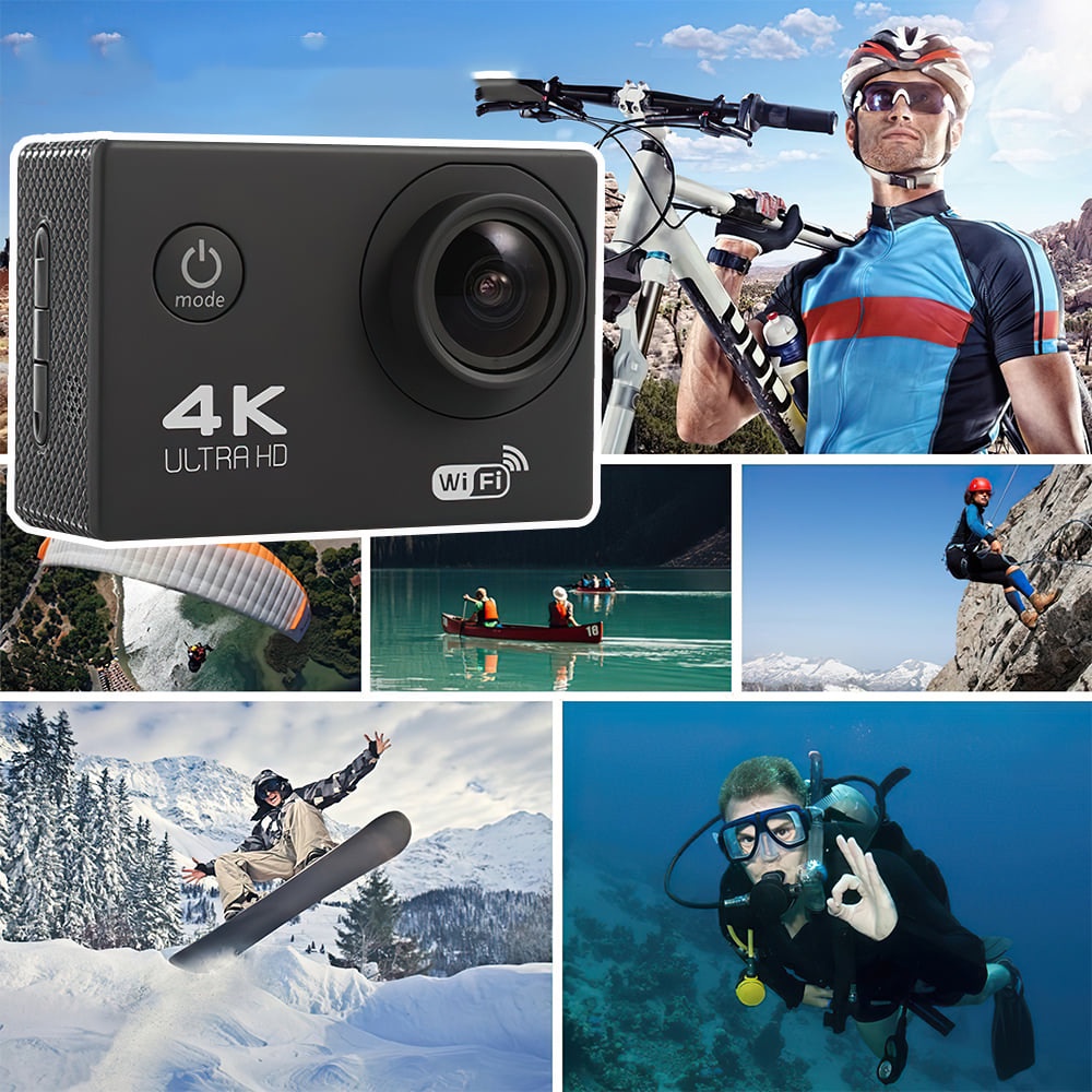 Camera hành trình, Camera hành trình 4k chống rung Ultra HD DV, Hỗ trợ kết nối Wifi, Chống nước, Chống rung- BEST SELLER | BigBuy360 - bigbuy360.vn