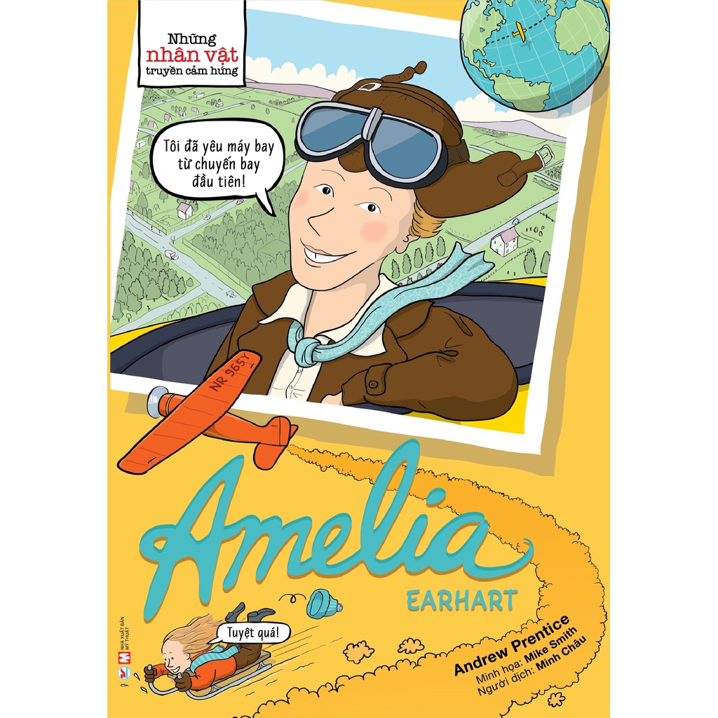 Sách - Những Nhân Vật Truyền Cảm Hứng – Amelia Earhart