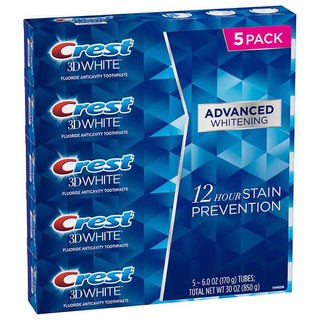 Kem Đánh Răng Crest 3D White Advanced Whitening 127g