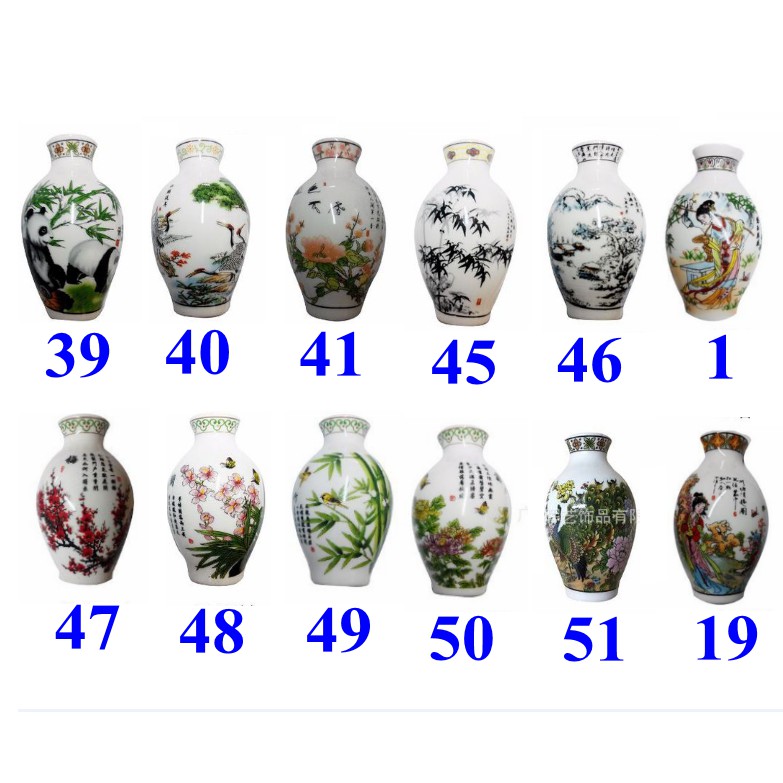 Hít tủ lạnh bình hoa cổ nhiều mẫu (giao nhẫu nhiên)