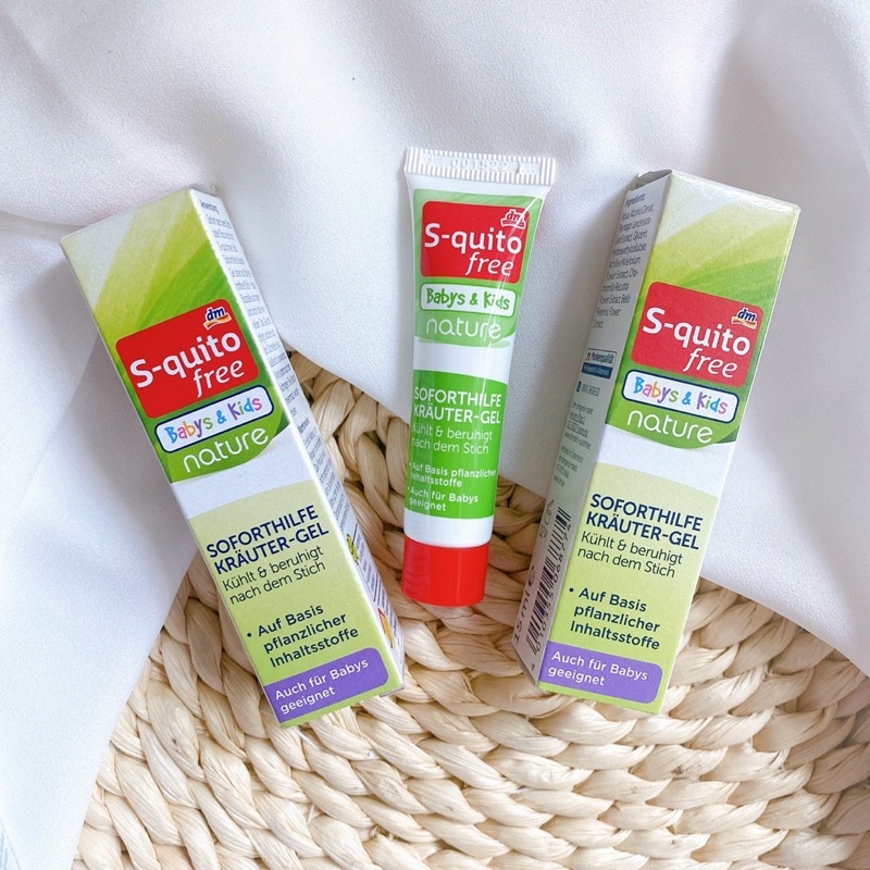 Bộ sản phẩm chống muỗi đốt và côn trùng cắn Squito free cho bé 6m+ 100ml