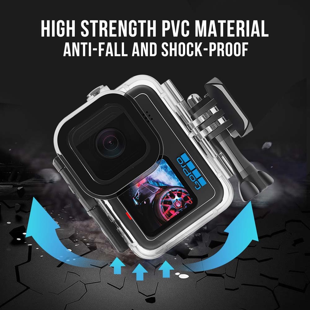 Vỏ Bảo Vệ Chống Thấm Nước 60m Cho gopro hero 12 11 10 9