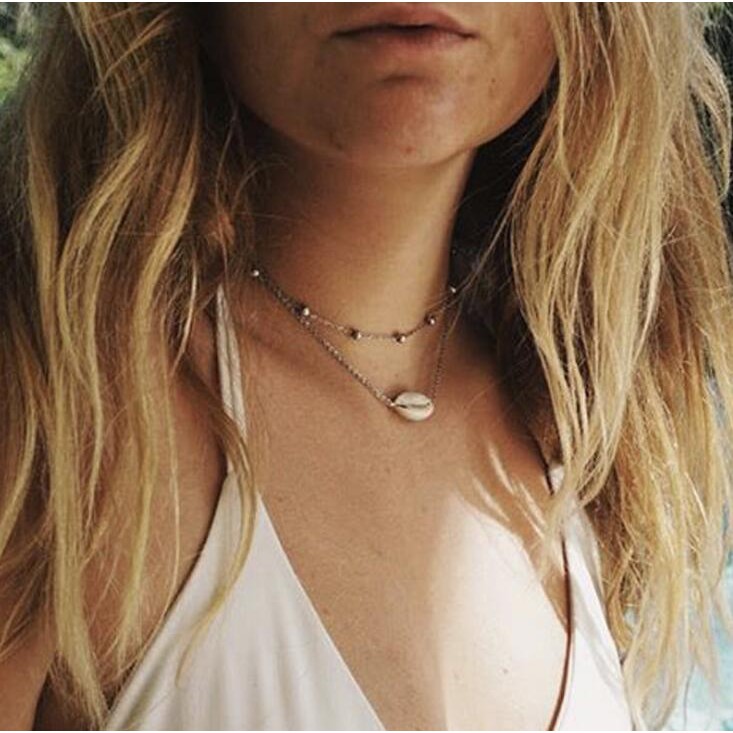 VÒNG CỔ CHOKER THỜI TRANG ÂU MỸ MÙA HÈ HAWAII