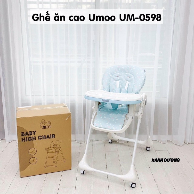 GHẾ ĂN DẶM UMOO CAO CẤP CHỈNH ĐỘ CAO