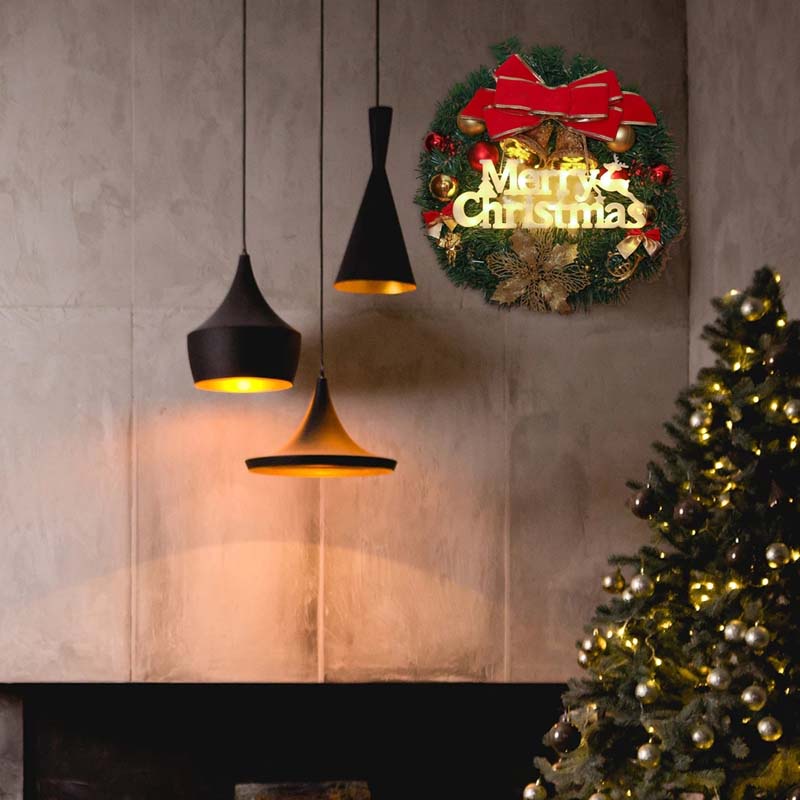 Đèn led treo tường ba màu tùy chọn trang trí lễ giáng sinh