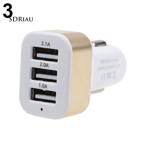 Củ sạc nhanh 3 cổng usb cho ĐT táo Samsung