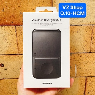 Chính hãng nguyên hộp-Đế sạc đôi không dây Wireless Charger Duo (EP-P4300TBEGWW) bảo hành 6 tháng