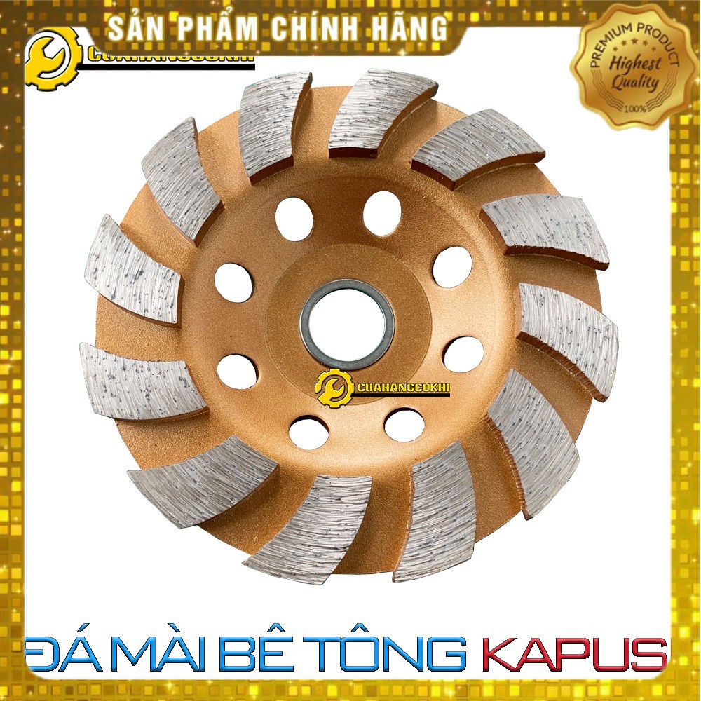 Đá mài bê tông - bát mài bê tông - phi 100 Kapusi cao cấp