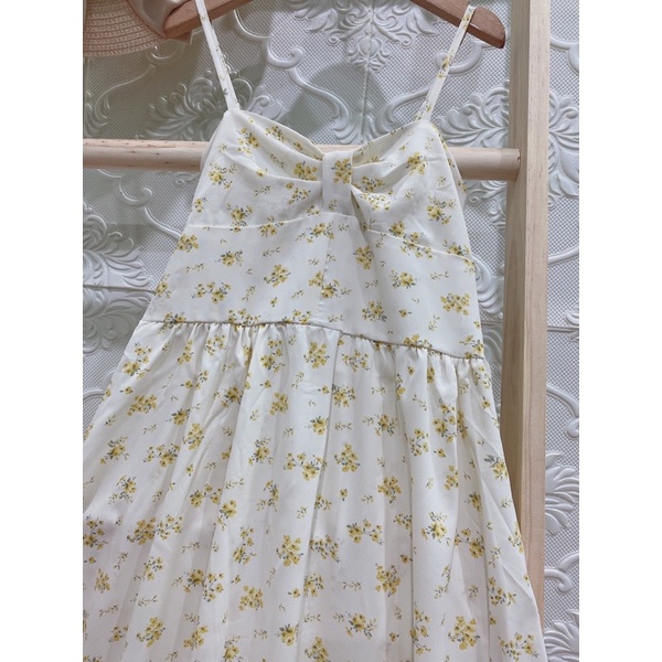 Váy hai dây hoa nhí ulzzang vingate