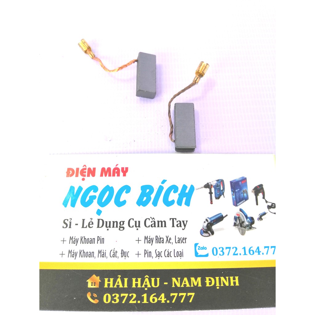 Cặp chổi than linh kiện thay thế cho máy khoan bê tông Bosch GBH 2-26DRE