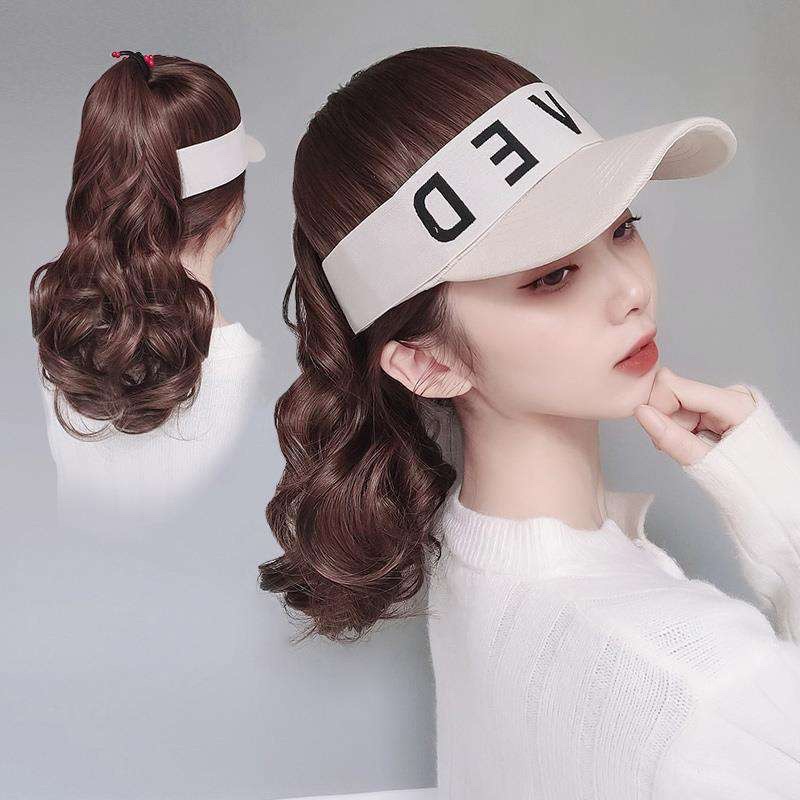 Tóc Giả Kèm Mũ Lưỡi Trai ( Sỉ 130k)