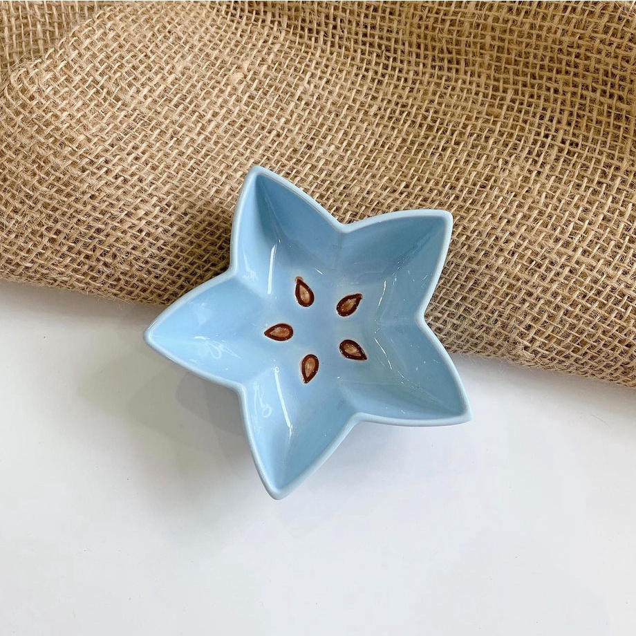 Bát Ăn Dặm Hình Khế AD27 Chất Liệu Gốm Sứ Cao Cấp Tráng Men An Toàn Cho Bé YOOTA BABY
