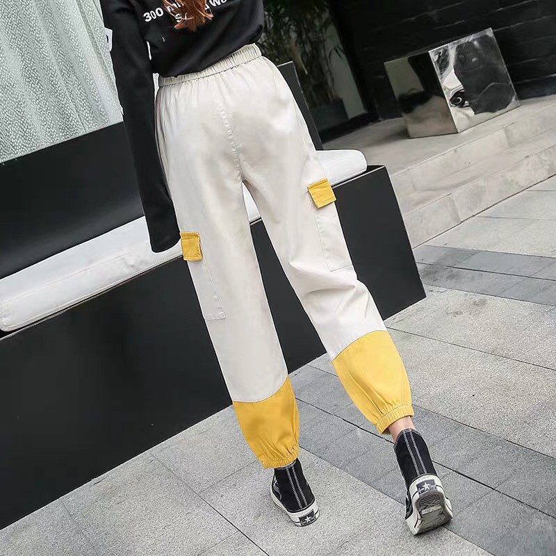 [Mã FADIRECT20 giảm 20K đơn 150K] Quần jogger kaki túi hộp unisex Túi Vàng nam nữ ulzzang WIND | BigBuy360 - bigbuy360.vn