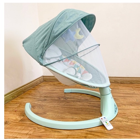 Nôi điện KUB, nôi điện BABY SWING KUB để võng cho bé có điều khiển từ xa