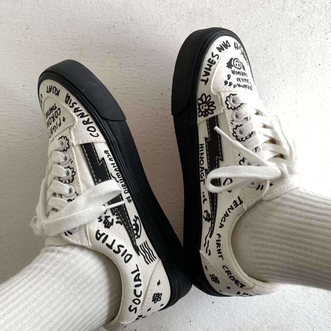 Giày Thể Thao Vải Bạt Thời Trang Hàn Cho Nữ 2021 | BigBuy360 - bigbuy360.vn