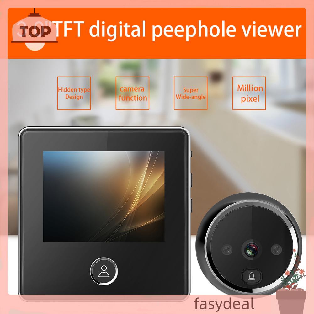 (Fas) Chuông Cửa Có Camera Dd2 Màn Hình 3.0 Inch