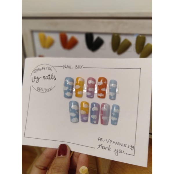 Nail box nail giáng sinh mẫu mới