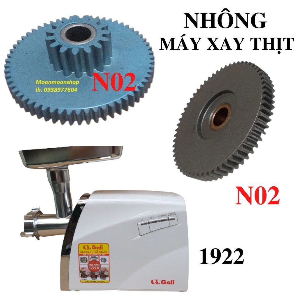 Máy xay thịt công nghiệp nhông số 2 1922