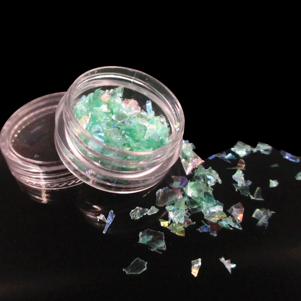 [Hàng mới về] Set 4 hộp sequin lấp lánh đính móng trang trí nghệ thuật
