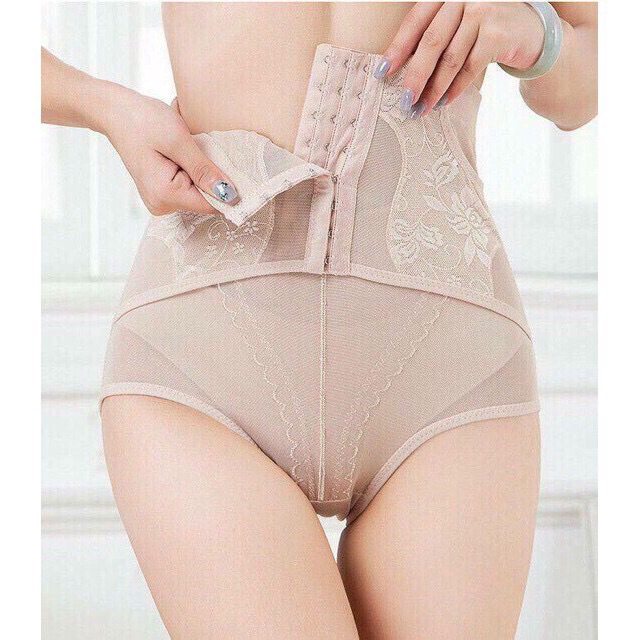 Siêu Hot - Quần Lót Ghen Nịt Bụng Định Hình Móc Cài