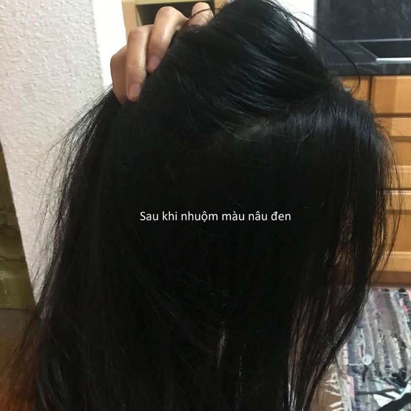 Bột Lá Nhuộm Tóc DALABO CHÍNH HÃNG Không Hoá Chất Màu Đen/Nâu đen/ Nâu/Nâu Đỏ