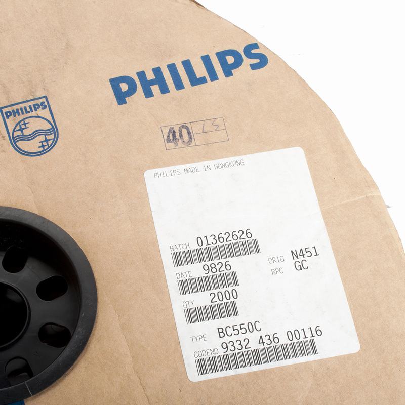 Bóng Bán Dẫn Giảm Tiếng Ồn BC550B BC550C Philips NPN Silicon