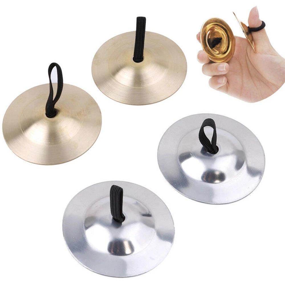 Dụng Cụ Đeo Ngón Tay Hỗ Trợ Bụng|Chũm Chọe Múa Bụng Chất Liệu Đồng Thau