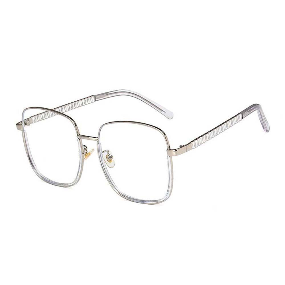 Kính Chống Bức Xạ Dáng Vuông Thanh Lịch Cho MXMUSTY|Kính Mát Gọng Kim Loại Nhiều Màu Sắc Thời Trang