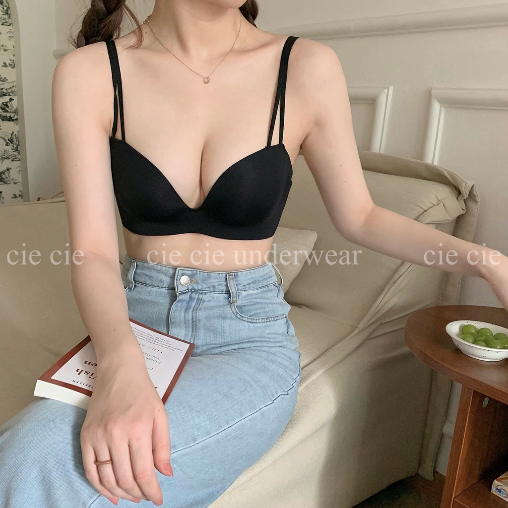 Áo lót nữ không gọng đệm vừa ôm nâng nhẹ nhàng, thun lạnh thoáng mát 3618