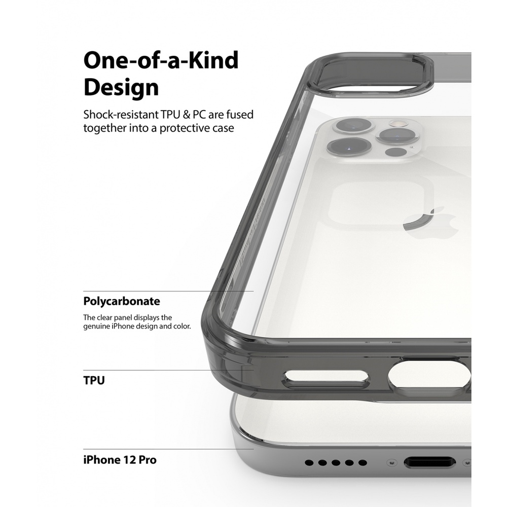 Ốp lưng RINGKE Fusion dành cho iP 12/12 Pro/12 Mini/12 Pro Max