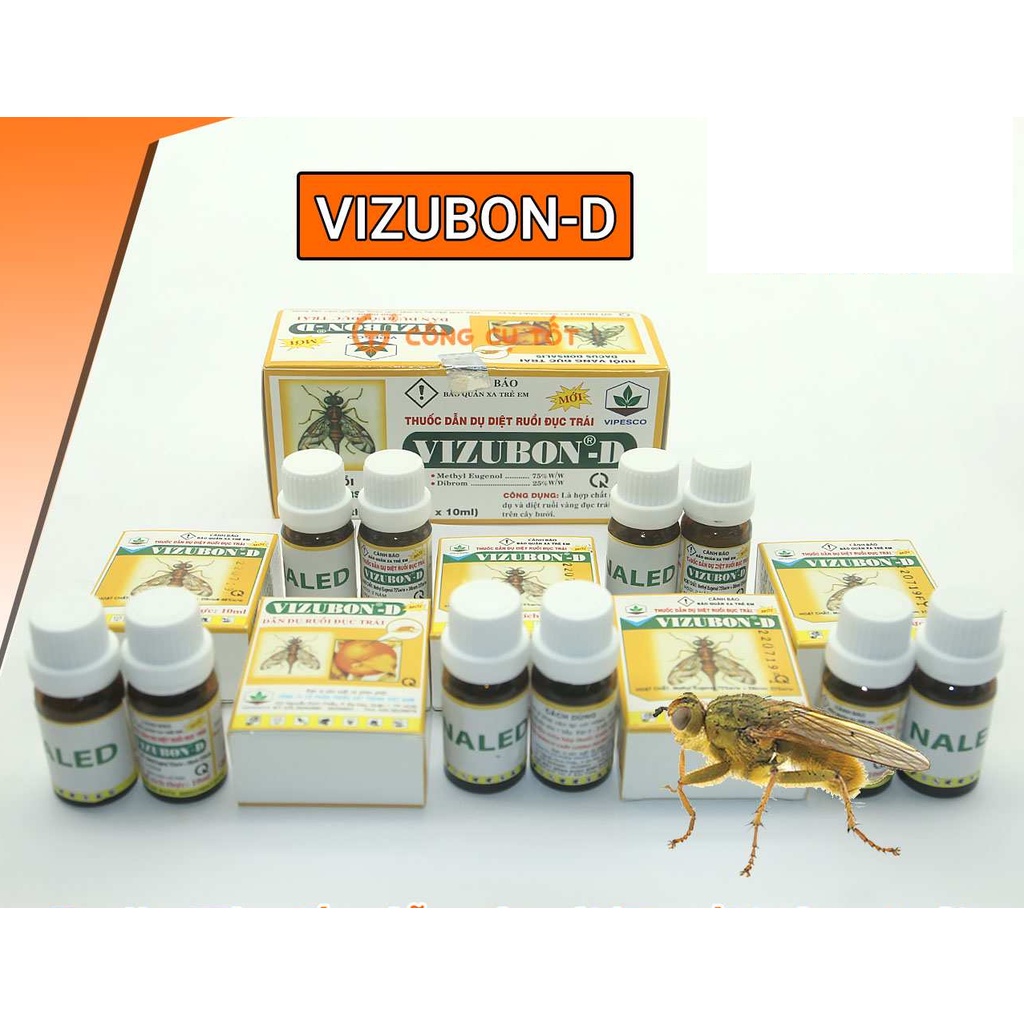 Thuốc dẫn dụ diệt ruồi đục trái VIZUBON - D