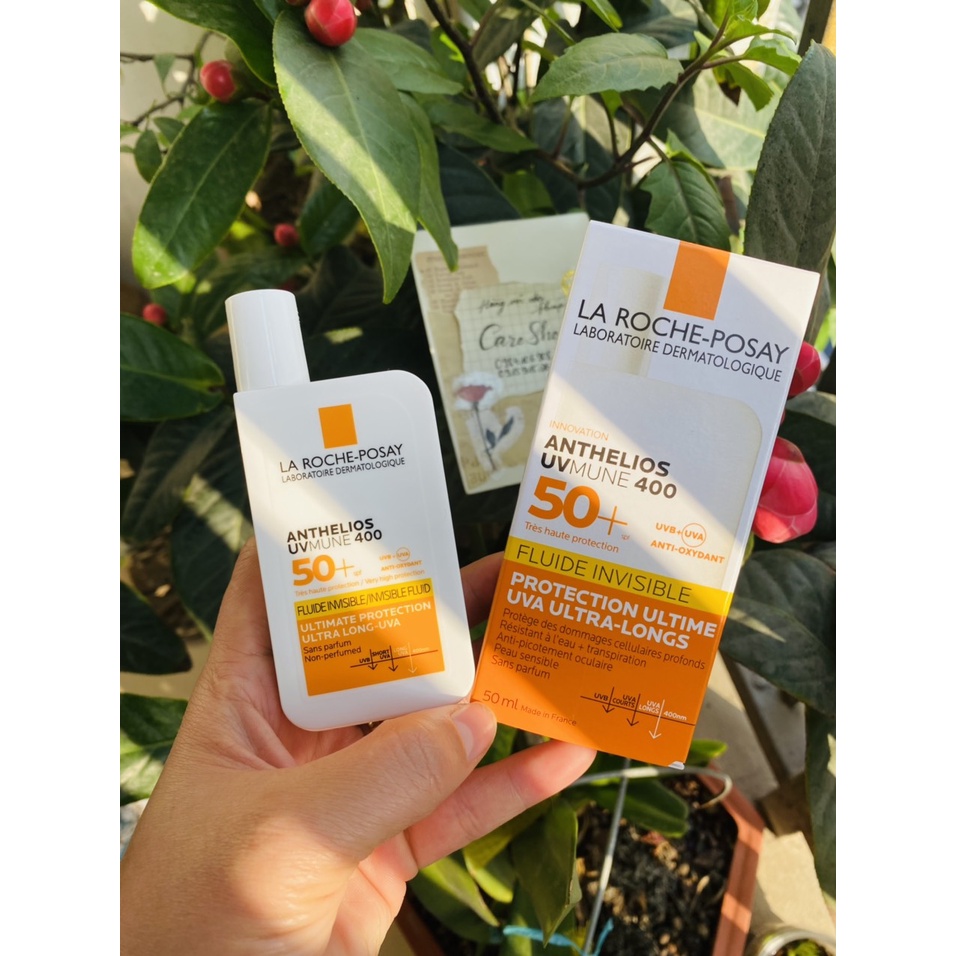 Kem chống nắng La Roche Posay Anthelios UV Mune 400 SPF 50+ Fluide Invisible 50ml