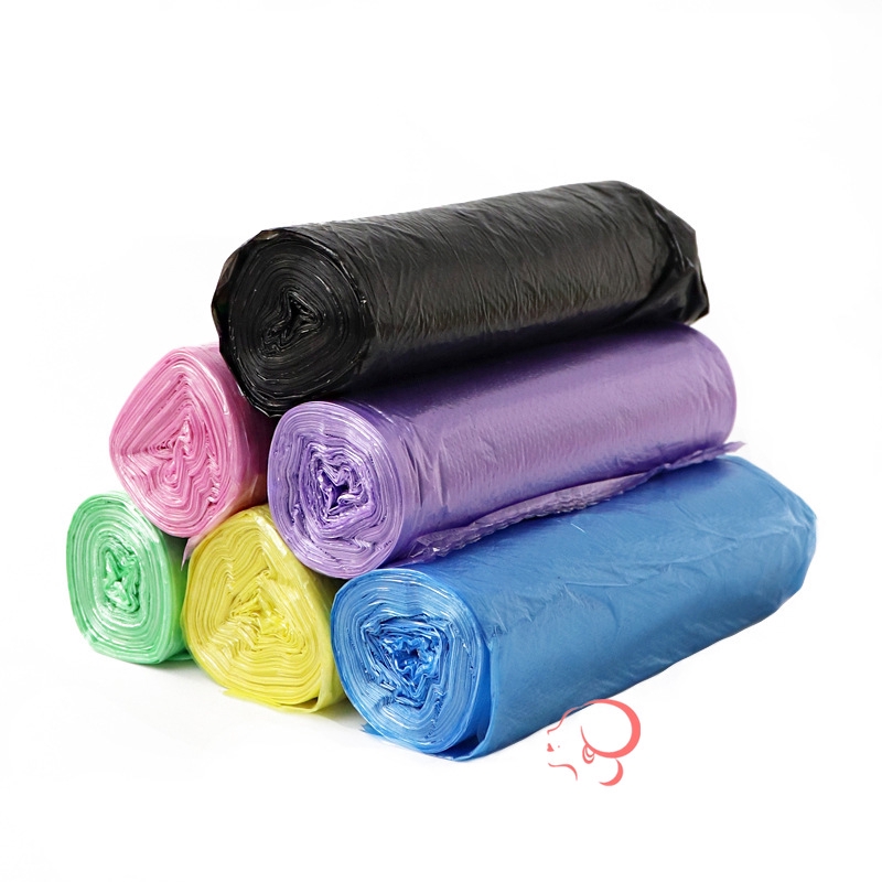 100 Cuộn / 5 Cuộn 100 Túi Đựng Rác Dùng Một Lần Tiện Dụng