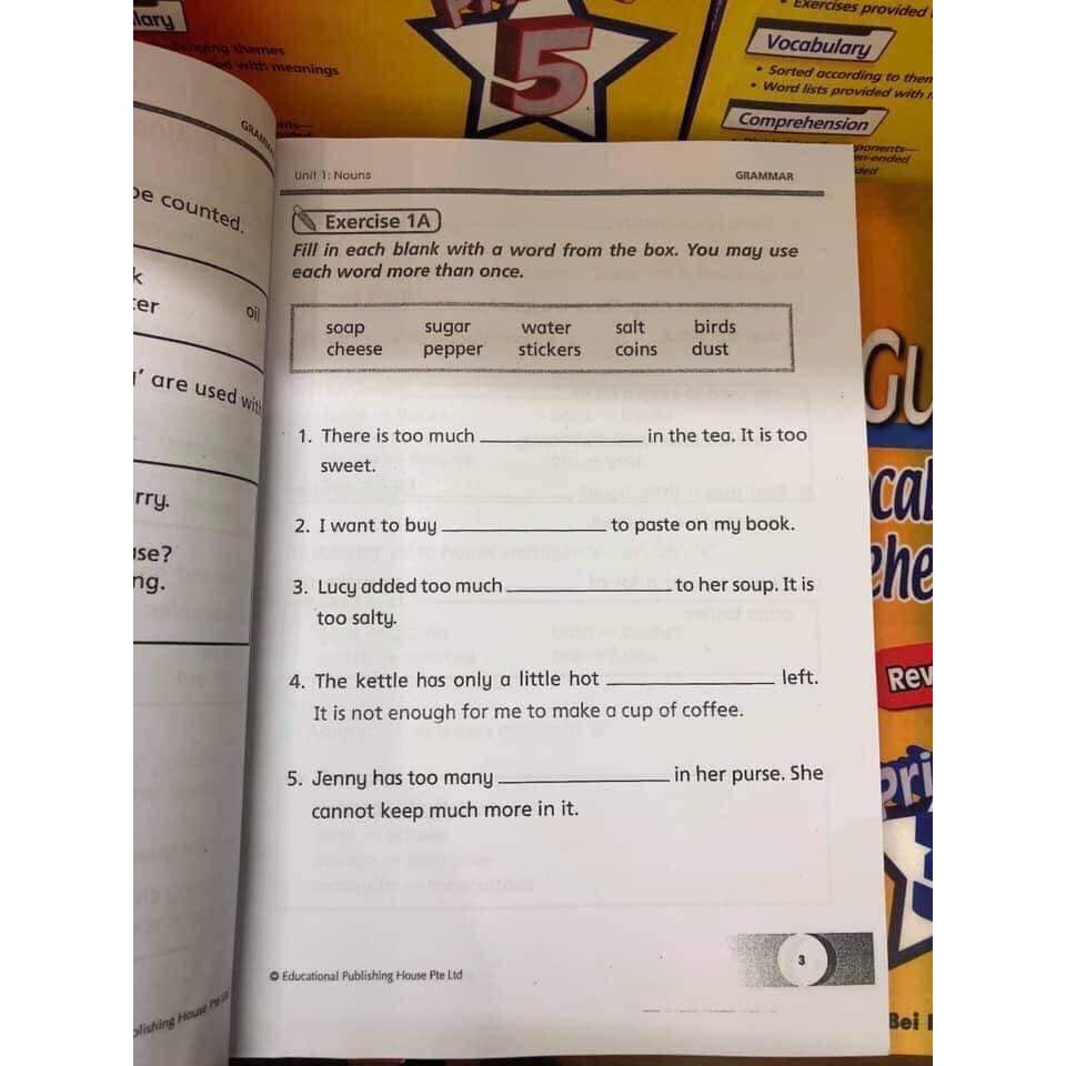 ULTIMATE GUIDE for Grammar, Vocabulary And Comprehension bộ 6 cuốn