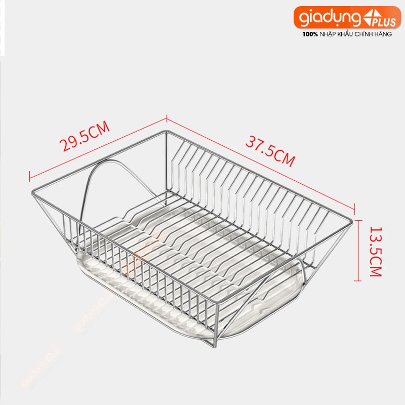 Kệ úp chén bát đĩa thông minh inox cao cấp ráo nước bên bồn rửa LAZYDO