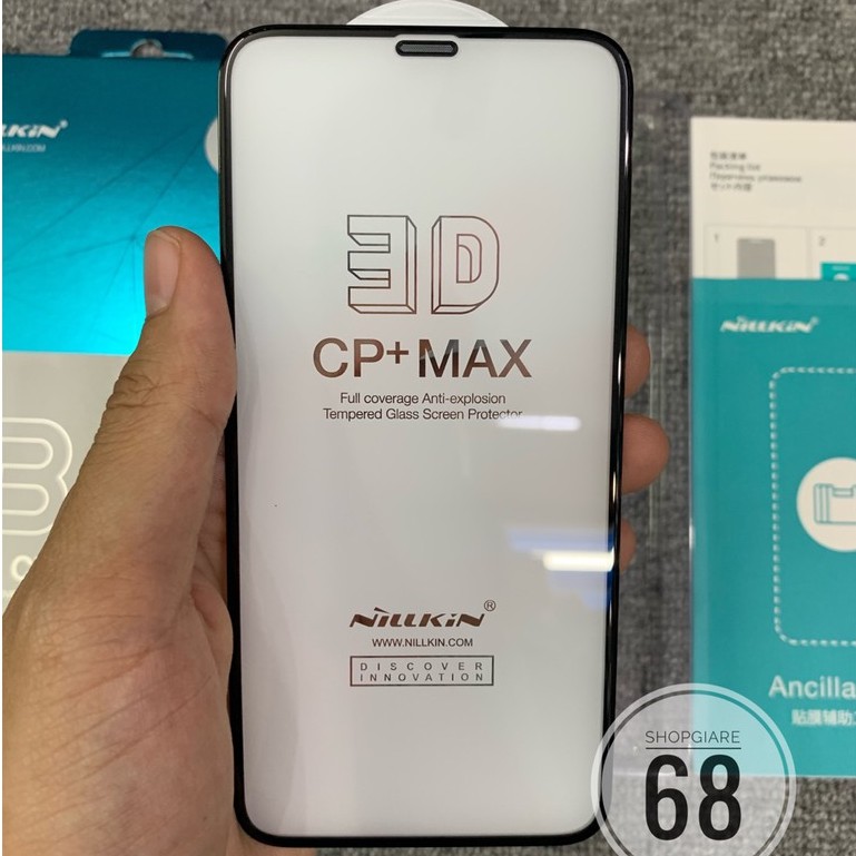 KÍNH CƯỜNG LỰC FULL MÀN NILLKIN 3D CP+MAX IPHONE 11 Pro Max