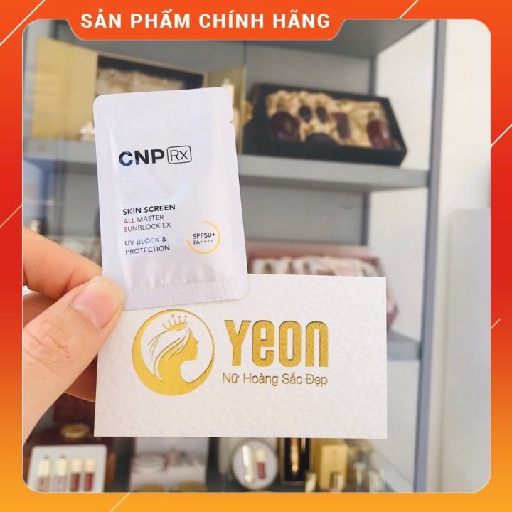 Gói kem chống nắng CNP RX date mới_𝐘𝐄𝐎𝐍 𝐋𝐔𝐗𝐔𝐑𝐘 𝐂𝐎𝐒𝐌𝐄𝐓𝐈𝐂𝐒