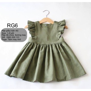 RG6_Fullsize rập giấy may váy pinafore