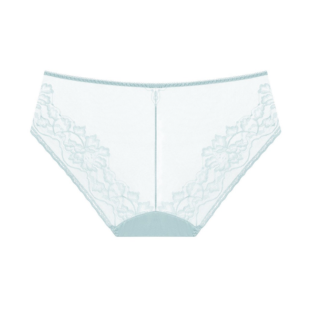 Quần lót nữ Marguerite Paris 04034- thương hiệu Pháp, cạp vừa phối ren mỏng thân sau