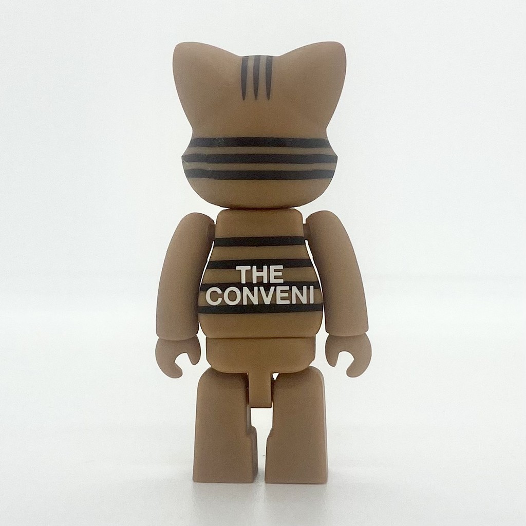 BEARBRICK CONVENI TAI MÈO CHẤT PHỦ CAO SU CỰC MỊN - ĐỒ CHƠI SƯU TẦM NHẬT BẢN GIÁ TỐT -  HÀNG CHÍNH HÃNG 100%