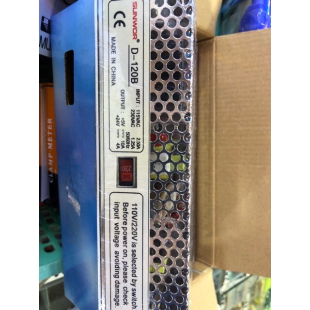 DEAL HOT - Nguồn nhôm tổ ong 2 đầu ra 5V-24V.