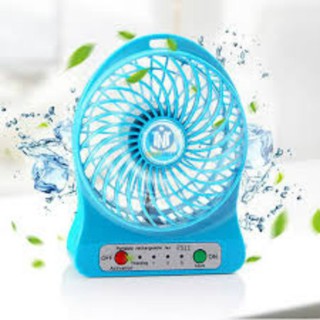 Quạt mi ni cầm tay -quạt để bàn 3 cấp độ