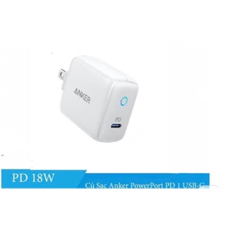]sạc anker powerport pd 1 usb-c pd 18w a2019
