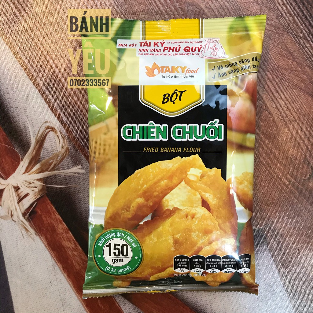 Bột chiên Chuối Tài Ký 150g