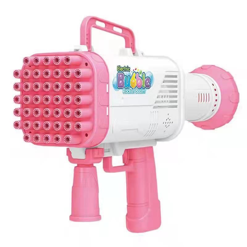 Máy tạo bong bóng xà phòng 69 nòng trẻ em Súng bắn bong bóng xà phòng đồ chơi cho bé