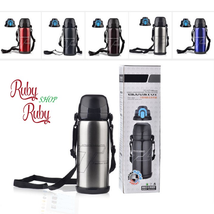 Bình giữ nhiệt  cốc giữ nhiệt  inox 800ml giữ nhiệt lâu